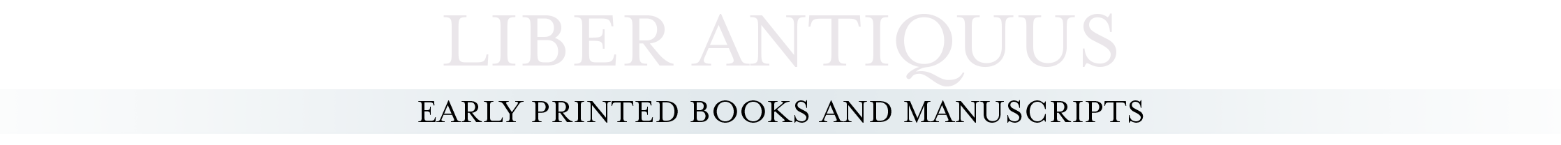 Liber Antiquus